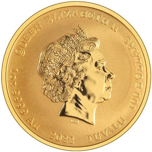 Buy 2022 1 oz Tuvalu Gold James Bond