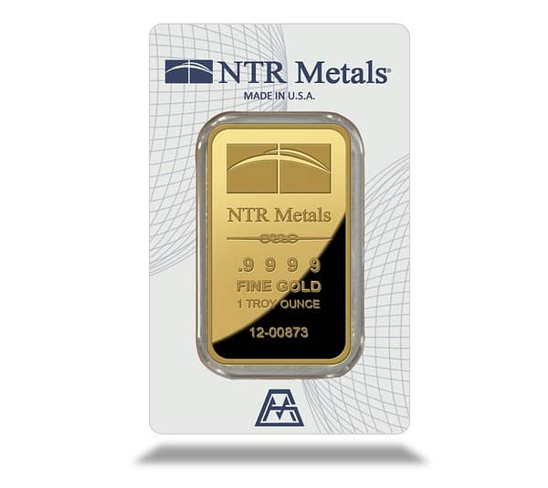 1 oz NTR Gold Bar For Sale