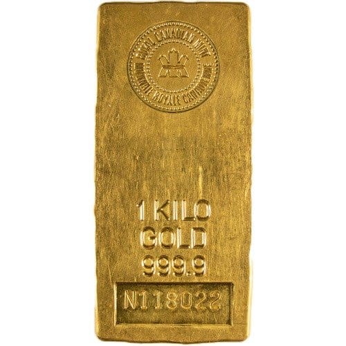 1 Kilo Royal Canadian Mint Cast Gold