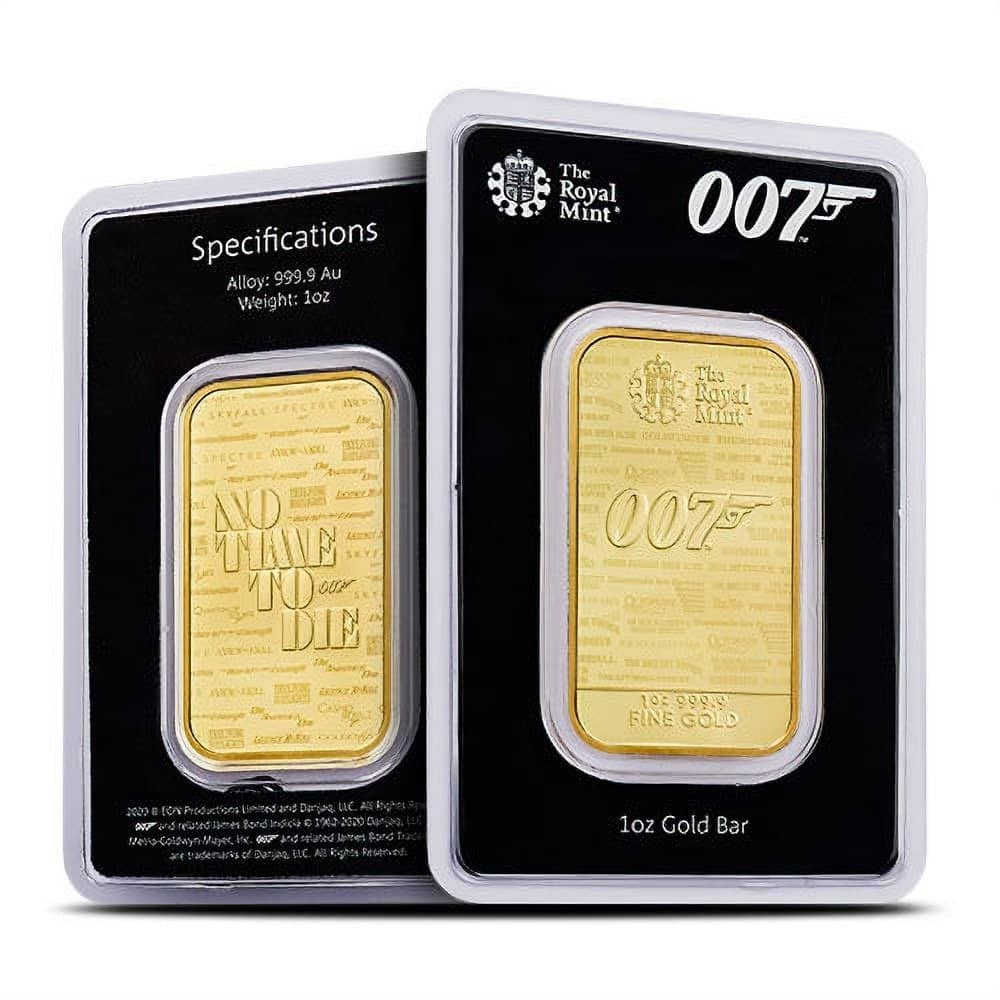 Buy 1 oz British James Bond No Time Buy 1 oz British James Bond No Time