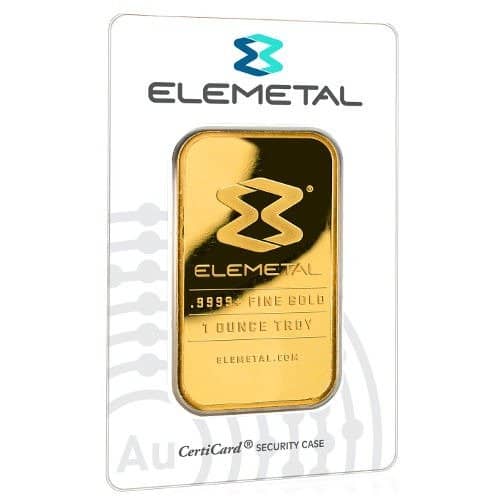 Buy 1 oz Elemetal Gold Bar Buy 1 oz Elemetal Gold Bar