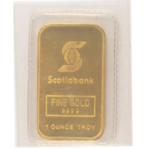 1 oz Engelhard Scotiabank Gold Bar 1 oz Engelhard Scotiabank Gold Bar