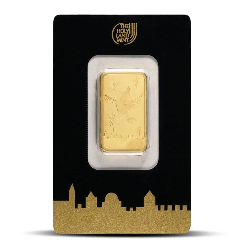 1/2 oz The Holy Land Mint Gold Bar 1/2 oz The Holy Land Mint Gold Bar