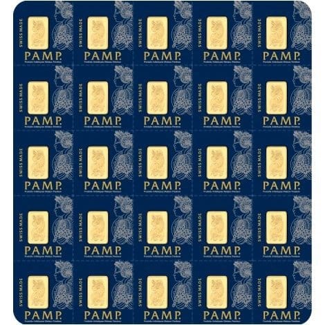 25 Gram PAMP Suisse Divisible Gold