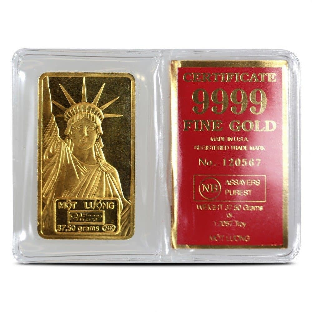 37.50 Gram Vietnam Mot Luong Gold Bar