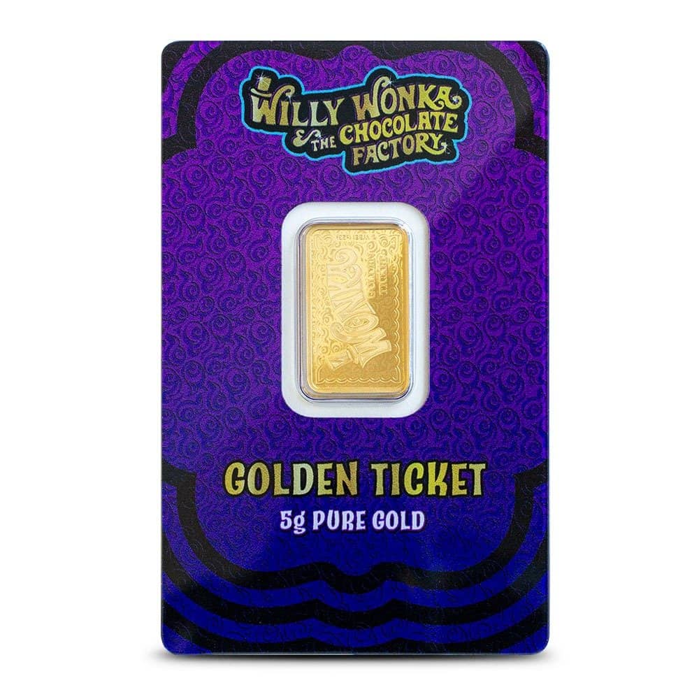 5 Gram PAMP Suisse Willy Wonka Gold