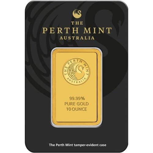 Buy 10 oz Perth Mint Gold Bar