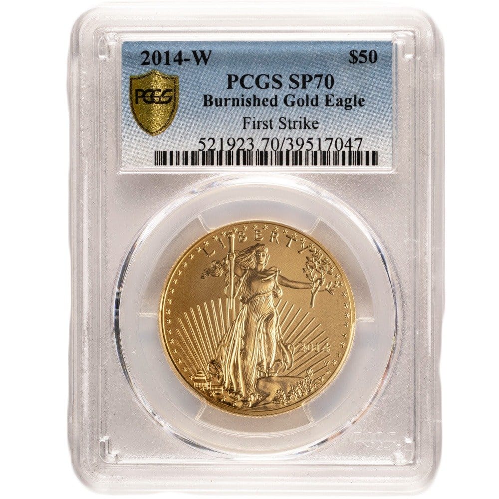 Buy 1 oz Burnished American Gold Eagl