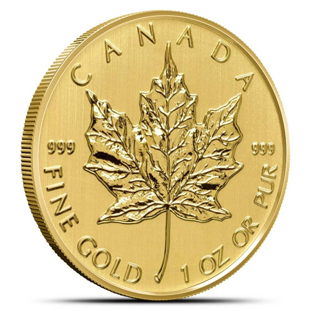 Buy 1 oz Canadian Gold Maple Leaf Coi