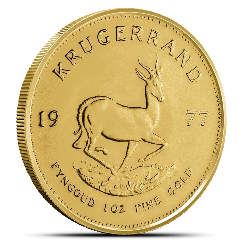 1977 1 oz South African Gold Krugerra