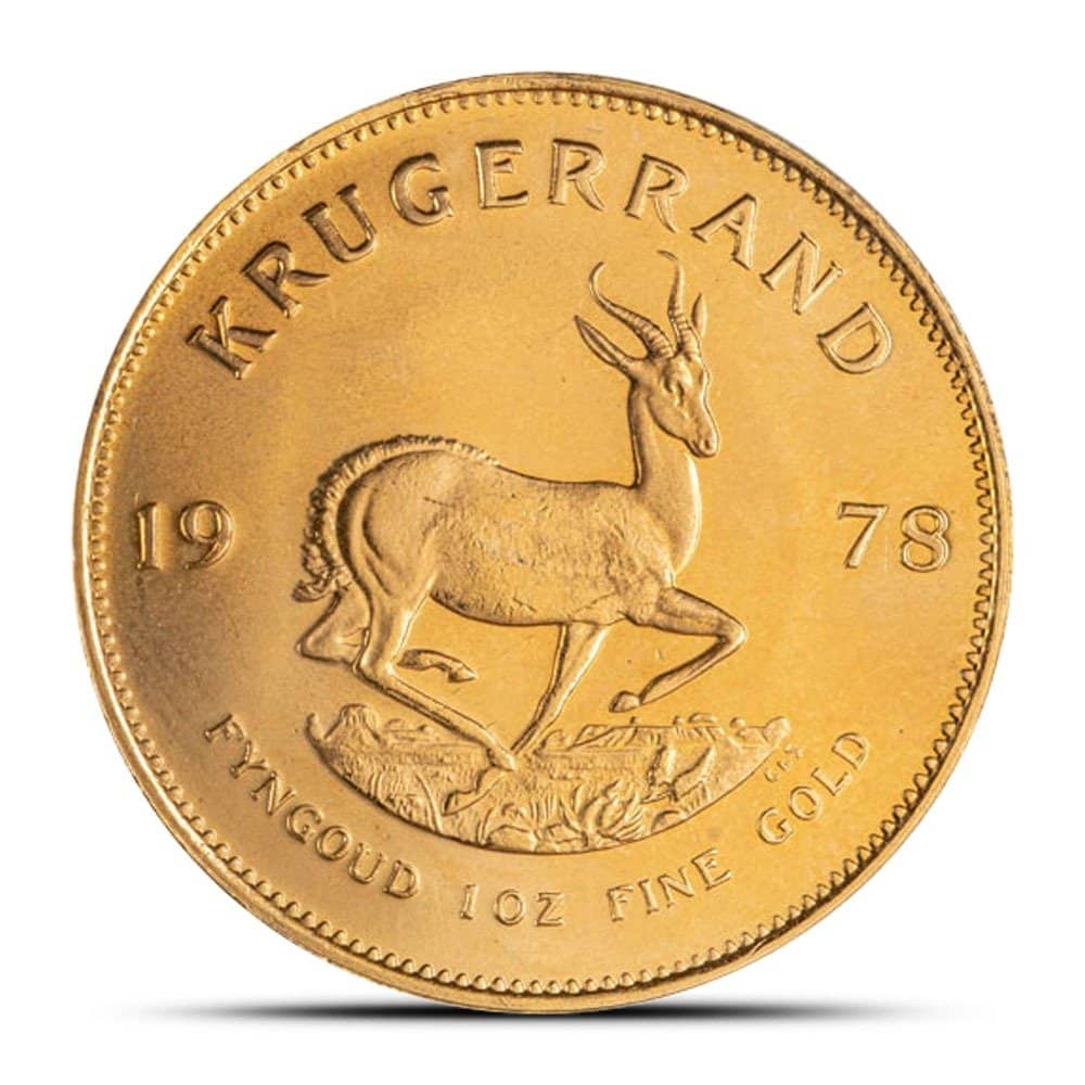 1978 1 oz South African Gold Krugerra