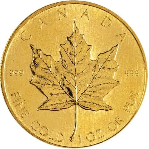 1981 1 oz Canadian Gold Maple Leaf Co