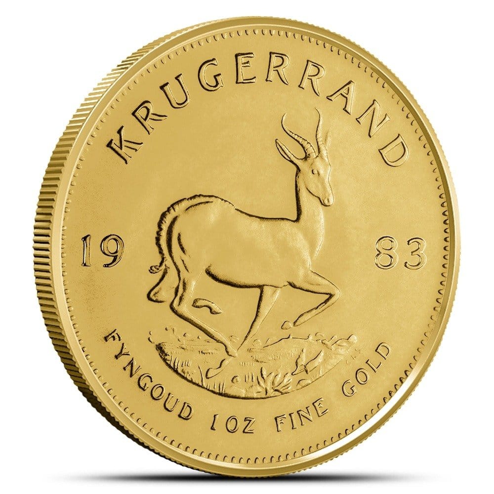 1983 1 oz South African Gold Krugerra