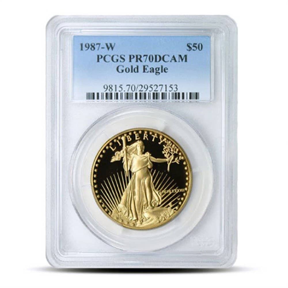 1987-W 1 oz Proof American Gold Eagle