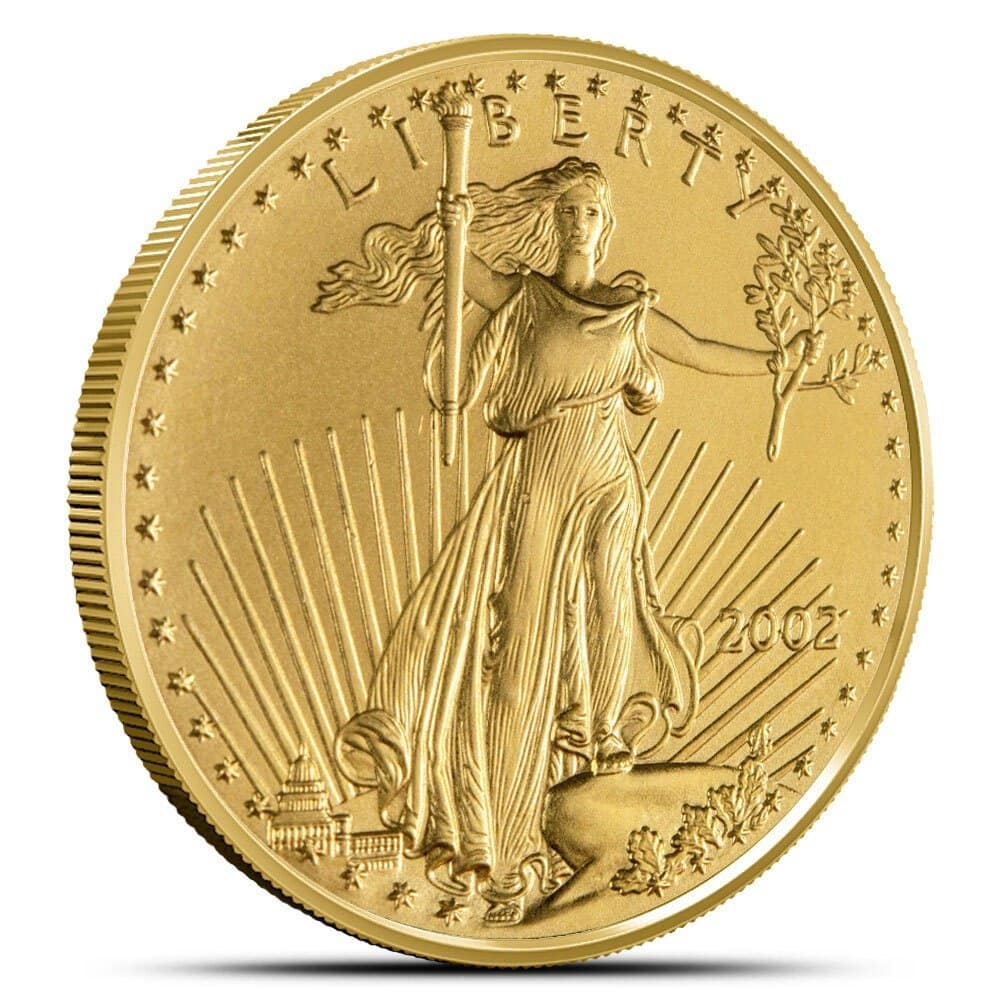 2002 1 oz American Gold Eagle Coin