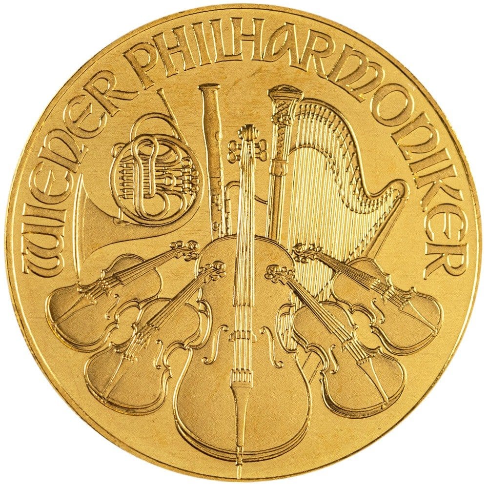 2004 1 oz Austrian Gold Philharmonic