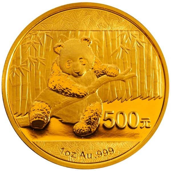 2014 1 oz Chinese Gold Panda Coin