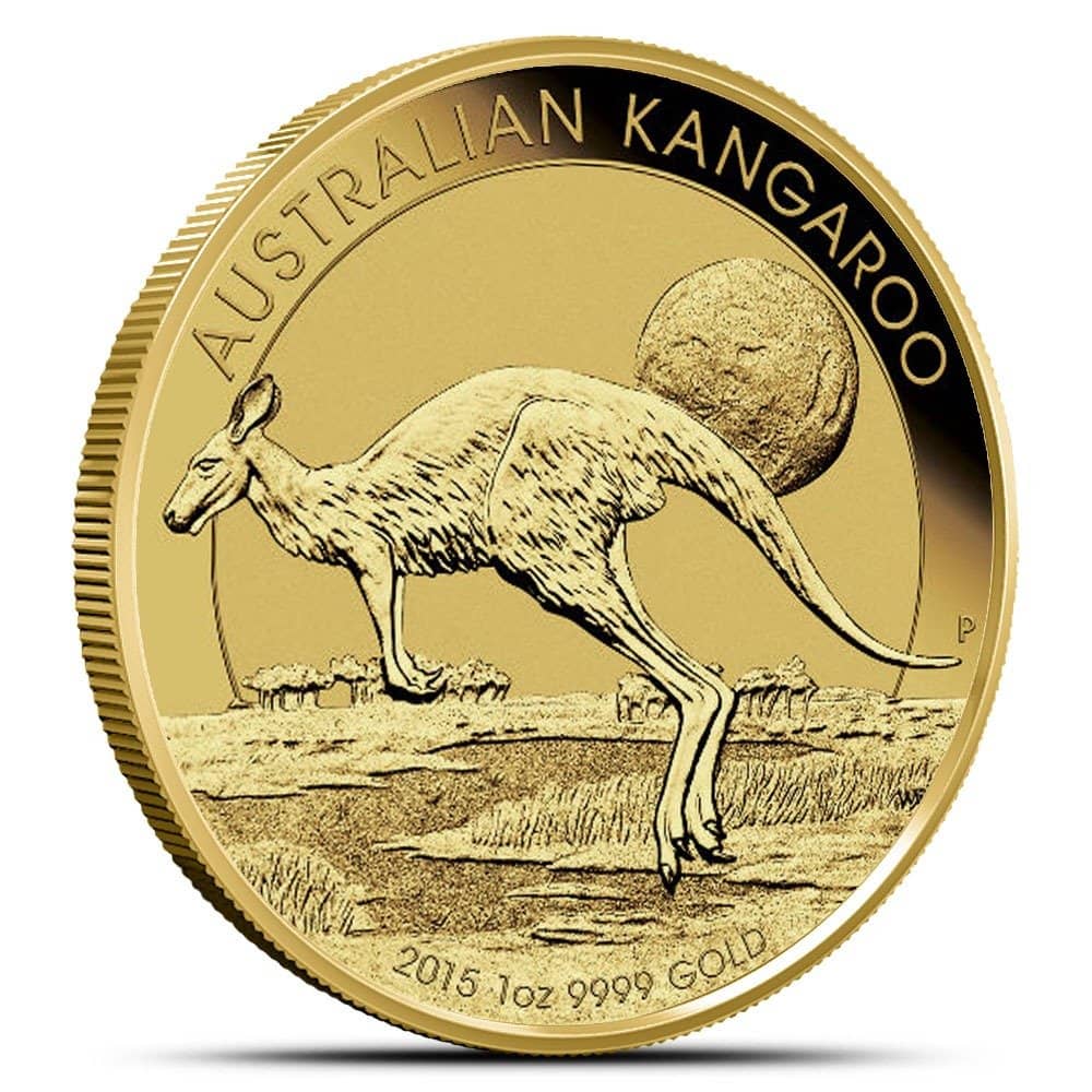 2015 1 oz Australian Gold Kangaroo Co