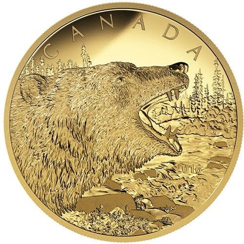 2016 500 Gram Canadian Gold Roaring