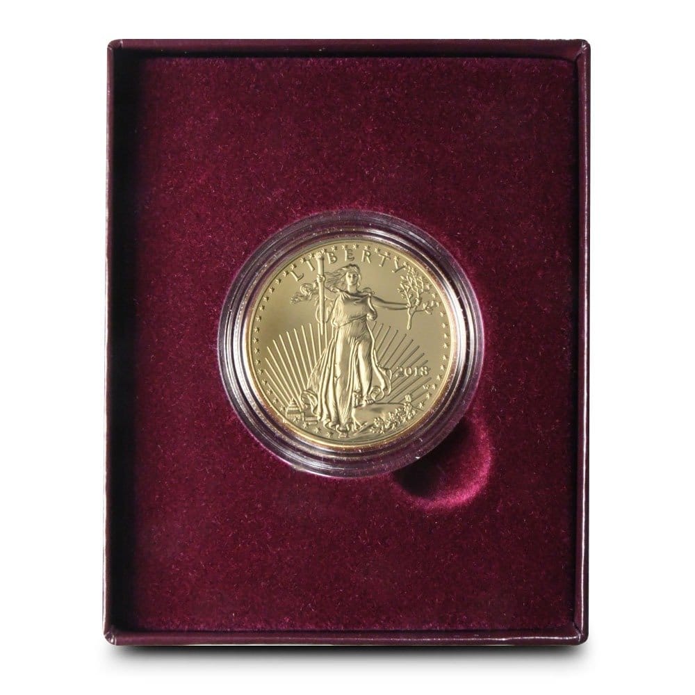 2018-W 1 oz Burnished American Gold