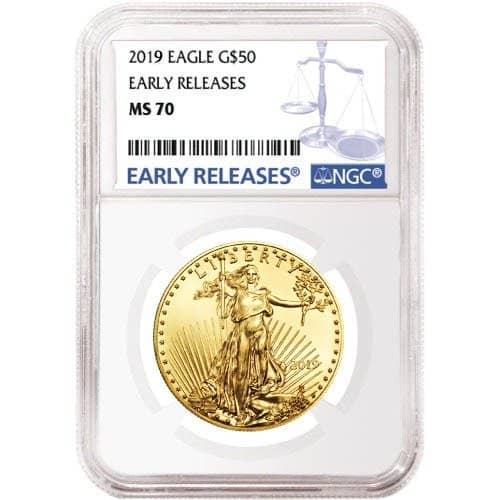 2019 1 oz American Gold Eagle Coin NG