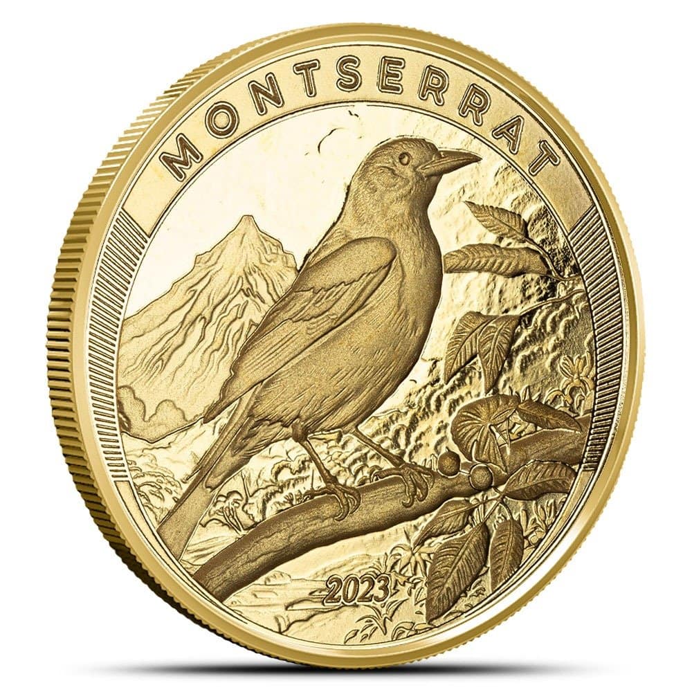 2023 1 oz EC8 Gold Montserrat Oriole